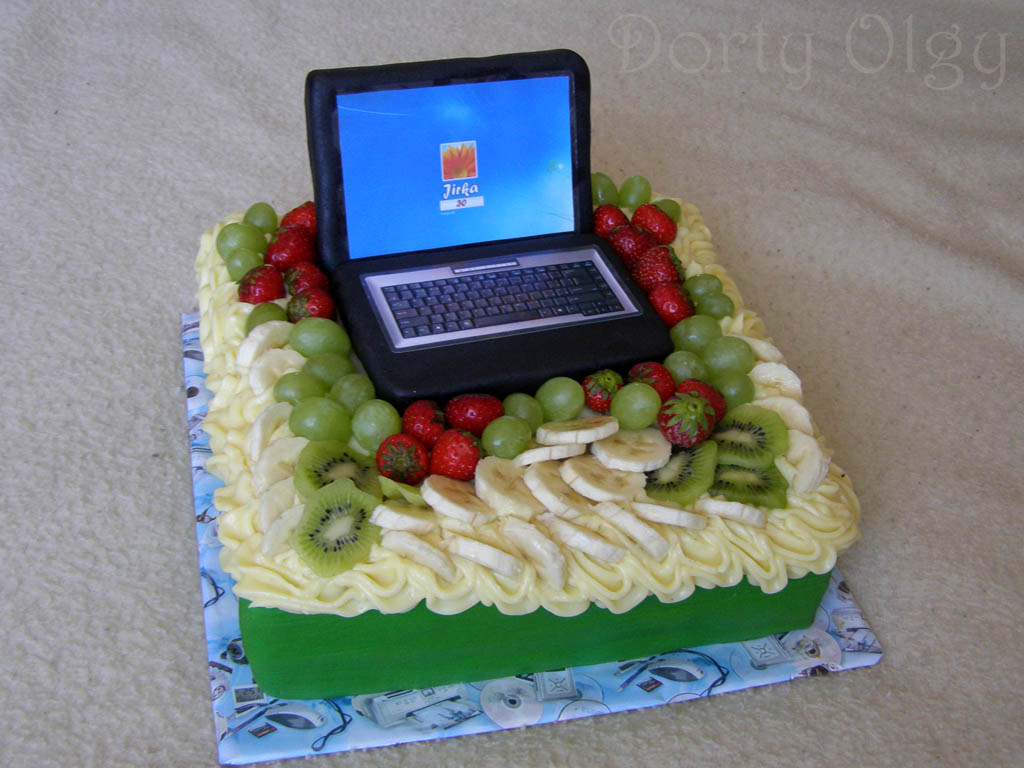 Notebook s ovocem