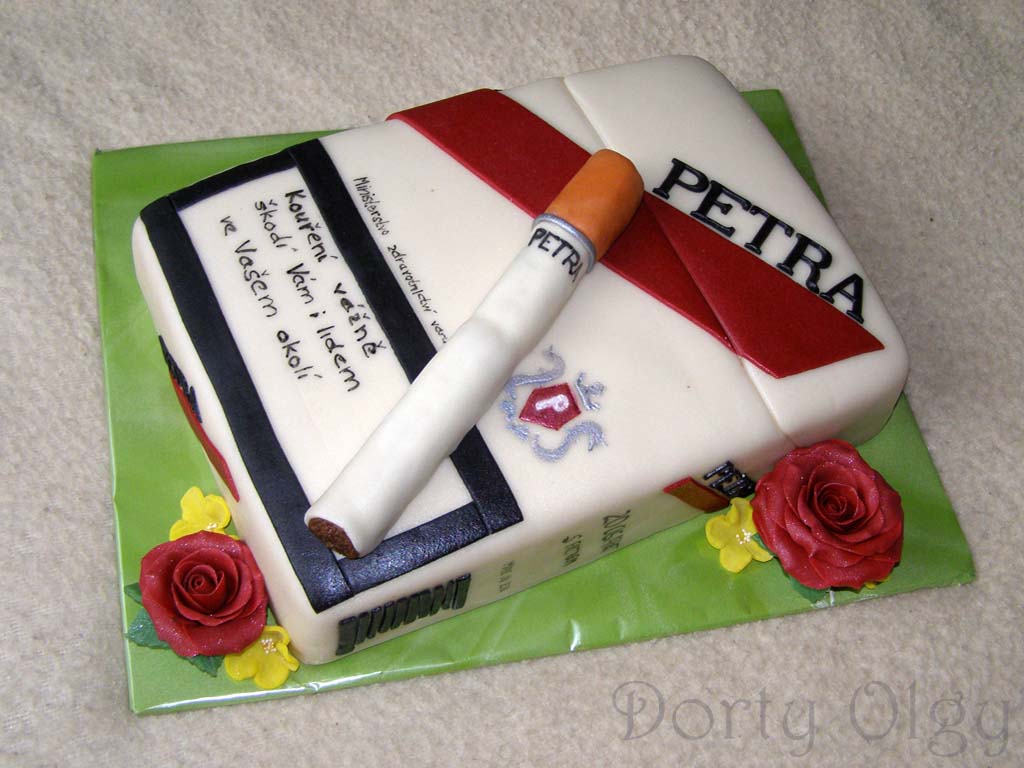 Krabička cigaret - Petra