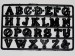 Patchwork abeceda malá